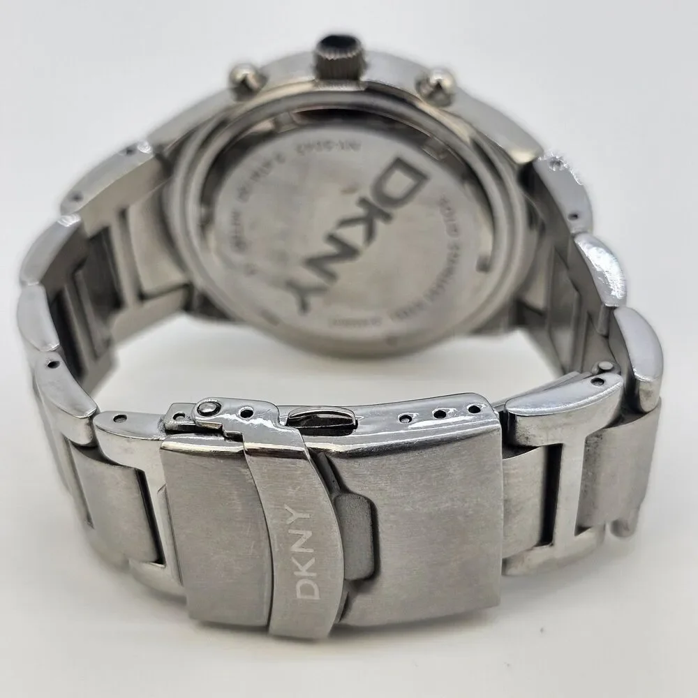 DKNY Men's Watch 38MM Gray Dial Date Gray Bracelet‎ Band 6